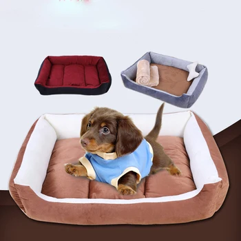 

1 PCs Pet Bed Couch Solid Comfortable Cat Dog Bed Cushion Pad Sofa Mat Indoor Puppy for Small Medium Large sizes dog cama perro