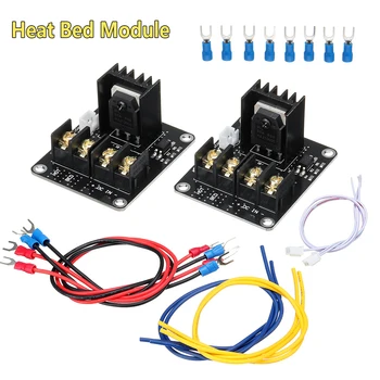 

25A MOSFET High Power Heated Bed Expansion Power Module Kit MOS Tube for 3D Printer Parts Accessories Mainboard Pipe Set