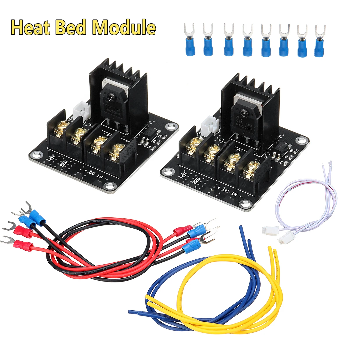 melhor MOSFET De Alta Potência 25A Cama Aquecida Kit Módulo de Potência MOS Tubo de Expansão para Impressora 3D Acessórios Peças Conjunto Tubo de Mainboard