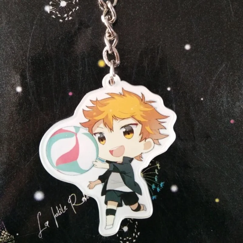Новый Аниме haikyuu! Shoyo Hinata Tobio Kageyama Daichi Sawamura Oikawa подвеска Акриловый Брелок фигурка