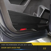 Дверь из нержавеющей стали анти-kick pad для Volkswagen ATLAS