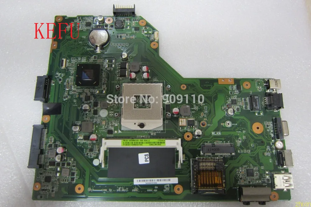 

KEFU for K54L_HDMI REV3.0 mainboard For ASUS A54L X54H X54L K54L Laptop motherboard 60-N7BMB2200-B03 Tested Working Well
