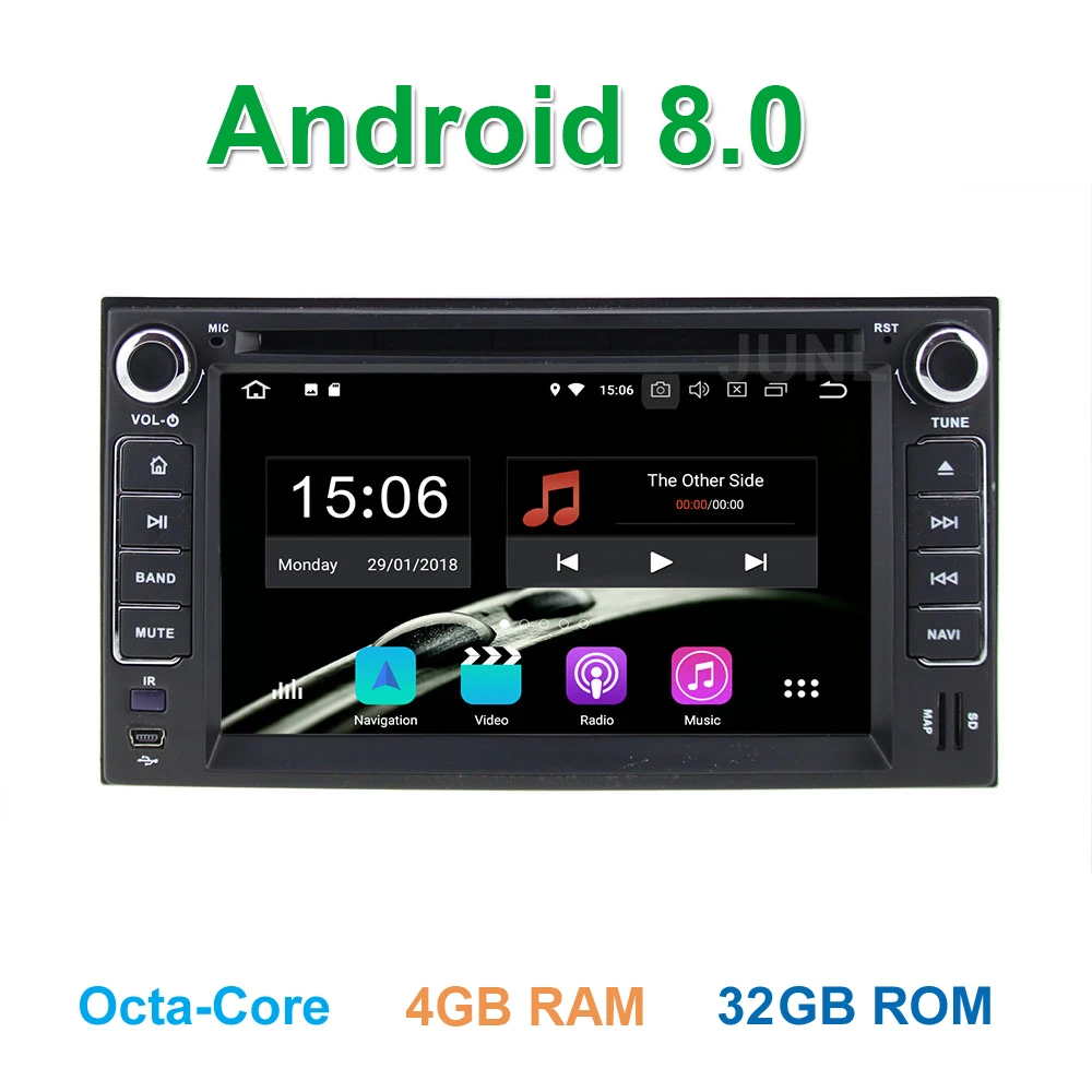 

Android 8.0 Car DVD Player Radio for KIA SORENTO SPORTAGE SPECTRA SEDONA STAR CARNIVAL CERATO CARENS with BT WiFi GPS