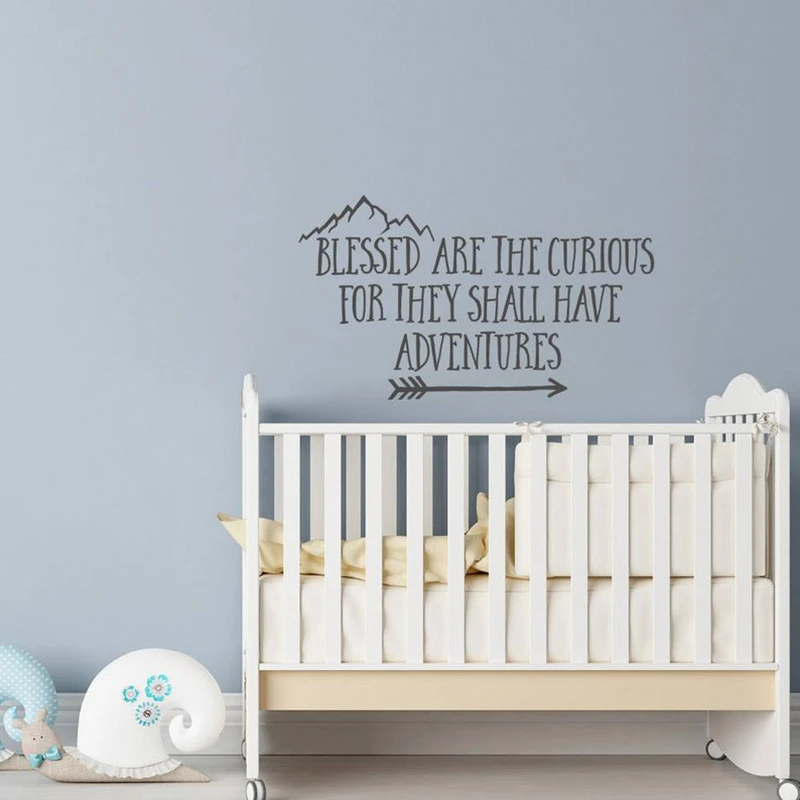 mountain nursery wall art