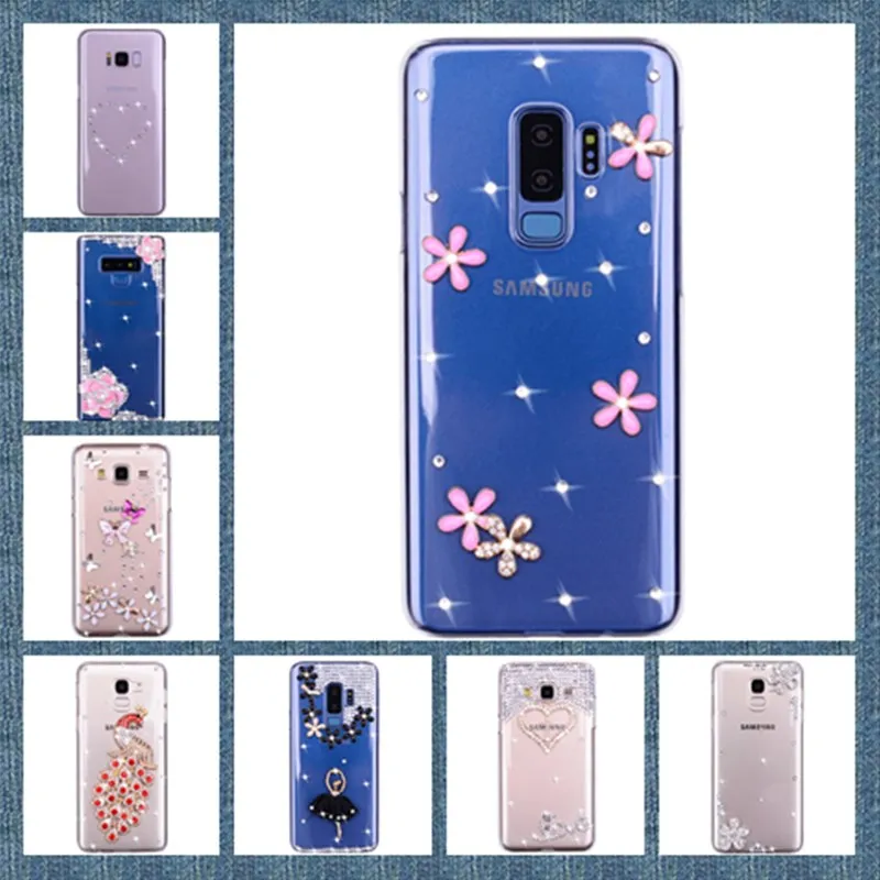 

Case for Samsung Galaxy A50 A30 M30 M20 NOTE 9 8 A8 Plus A5 2018 S8 S9 Plus J5 J7 J3 2016 A3 A5 2017 A7 2017 Bling phone Cover