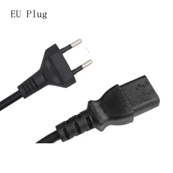 

US EU AU UK Power Supply Lead Cord European Euro EU Plug Power Cable Wires 1.2m 4ft For AC Power Adapters Supply