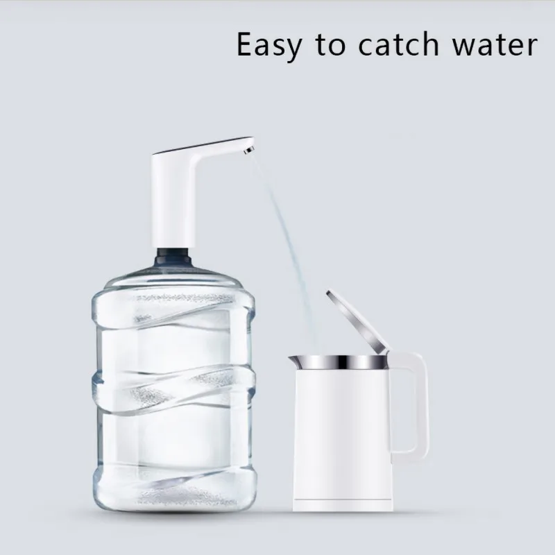 

Wireless Rechargeable Electric Dispenser ABS plastic shell Electronic Touch Switch Water Bottle With USB for Office Home