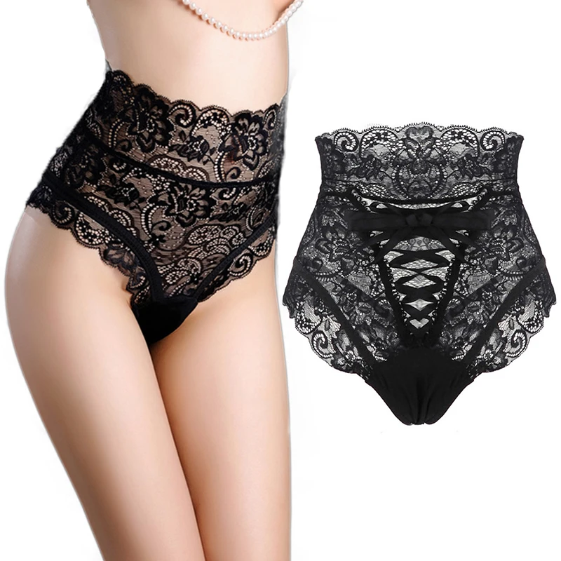 

Fashion Waist 1PC G Strings Imitation Black Underwear White S-XXL Underpants Lingerie Lace Clothing Accessories Hollow Out Sexy