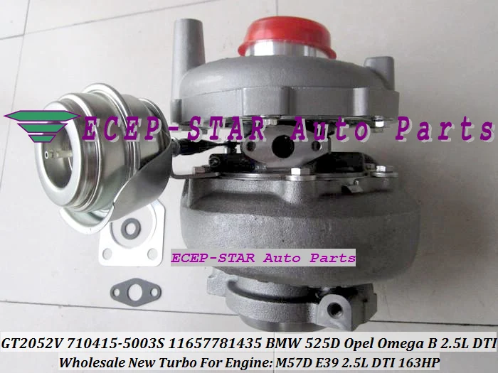 Бесплатная доставка GT2052V 710415-5003S 710415-0001 710415 турбо для BMW 525D 2002-2003 Opel Omega B 2.5L DTI