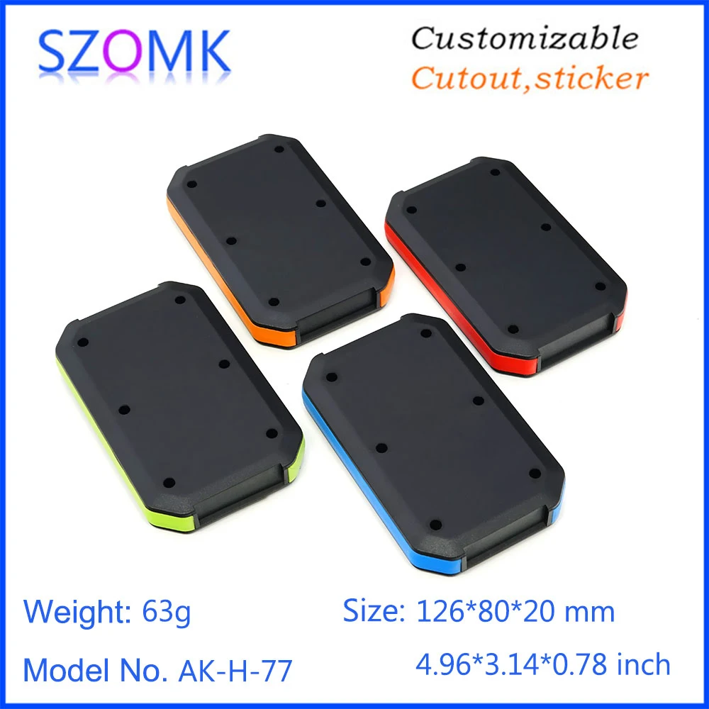 szomk handheld plastic box for electronics instrument housing plastic enclosure for pcb design junction box device project box (39)