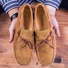 Spring Autumn Men's Loafers Light outdoor Flats Casual Shoes Men Breathable Slip-On Soft Genuine Leather Driving Shoes Moccasins цена Spring Autumn Men's Loafers Light outdoor Flats Casual Shoes Men Breathable Slip-On Soft Genuine Leather Driving Shoes Moccasins цены онлайн