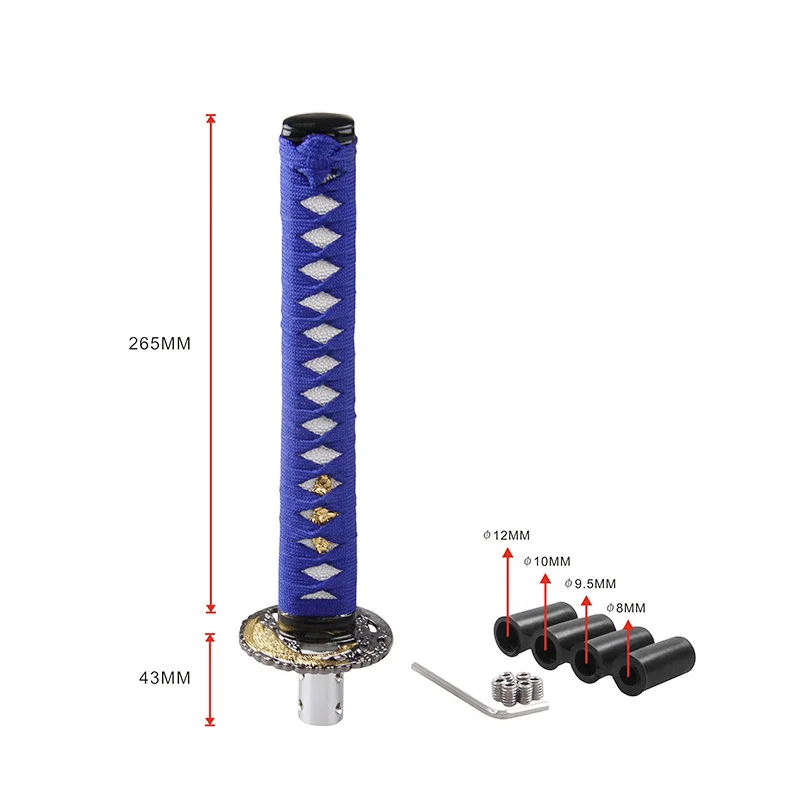 CARCHET длинный самурайский меч катана стильная металлическая автомобильная ручка переключения передач ручной рычаг переключения передач Кнопка Ручного Тормоза