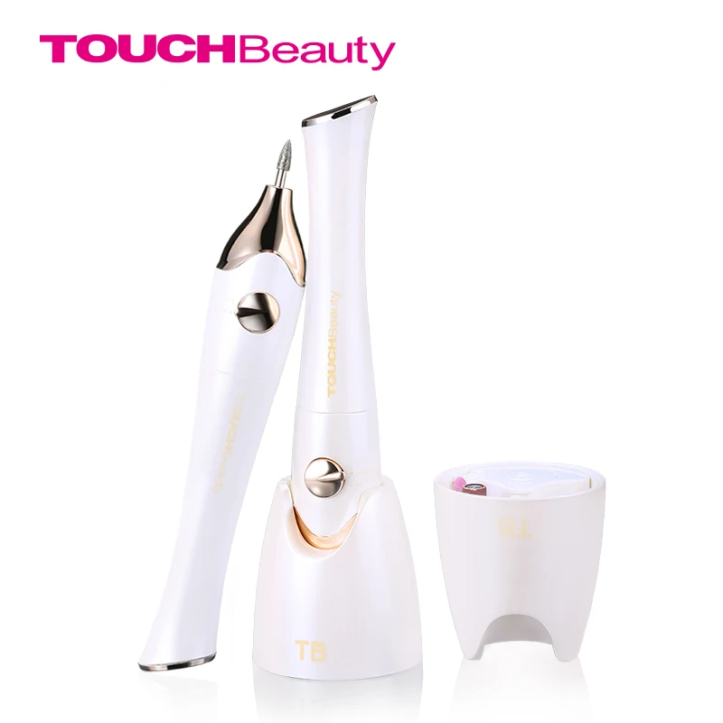 TOUCHBeauty 2 in 1 Electric Nail File & Nail Polish Dryer UV Lamp, with 5pcs Drills in Storage Base TB-1335G TOUCHBeauty 2 in 1 Electric Nail File & Nail Polish Dryer UV Lamp, with 5pcs Drills in Storage Base TB-1335G