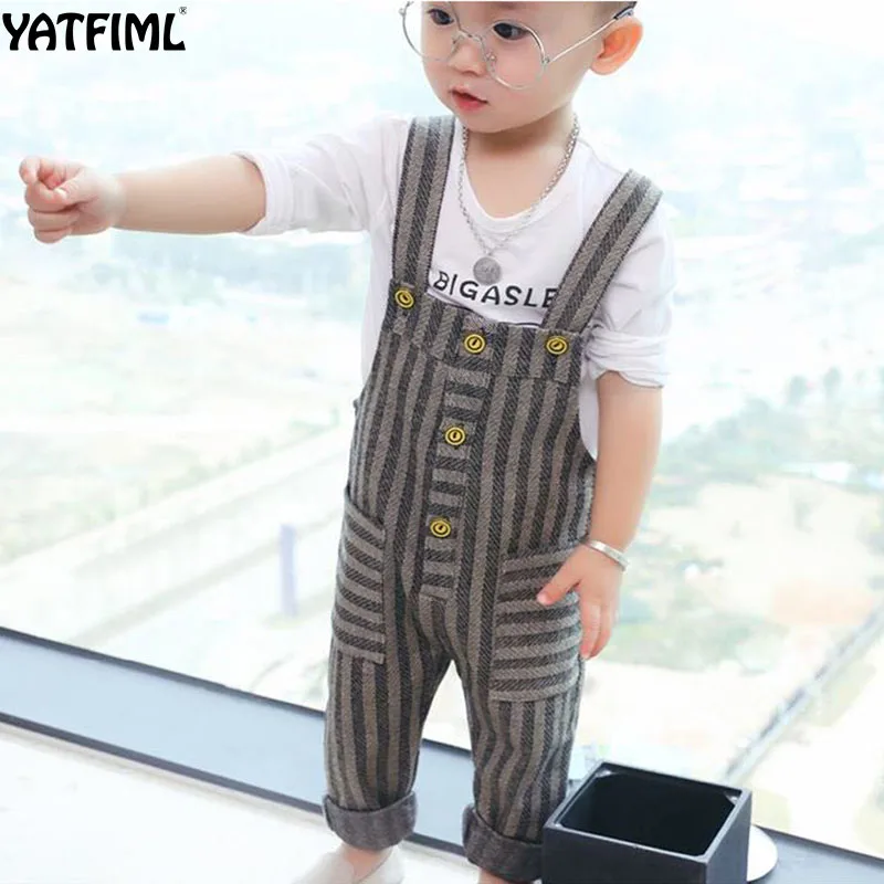 YATFIML/ хлопковый клетчатый детский комбинезон в полоску; весенне-осенняя одежда без рукавов для малышей; Ropmer; Одежда для новорожденных