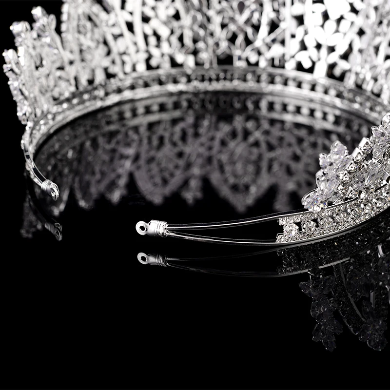 Hair Accessory Princess Crown HADIYANA Classic Design Elegant Wedding Bridal Hair Jewelry Tiaras And Crowns Women Zircon BC5069 Corona Princesa hair accessory jewelry set jewelry accessories hair headdress bridal headwear hair band crown