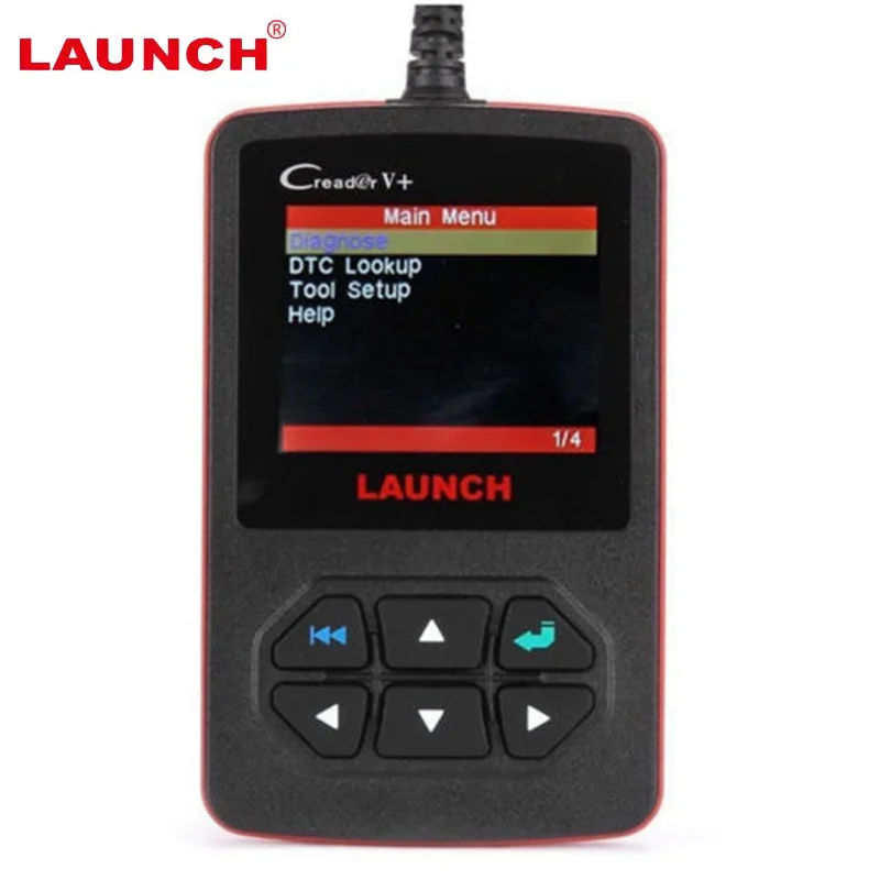 Горячая Распродажа 2018 Creader V + OBD2 сканер кодов CReader Plus OBDII диагностический