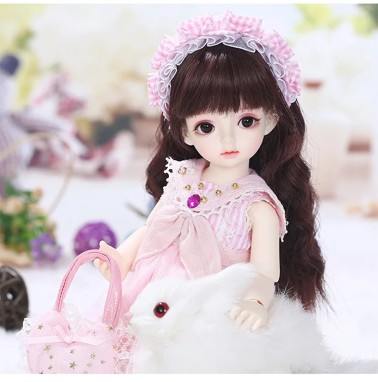 Имбирь Miadoll BJD SD куклы 1/6 модель тела ребенка полный набор с волосами Одежда Обувь Аксессуары шарнирная кукла