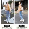 Adult transparent eva long women men fashion raincoat jackets girl fashion clear hooded Impermeable outdoor travel rain coats ► Photo 2/6