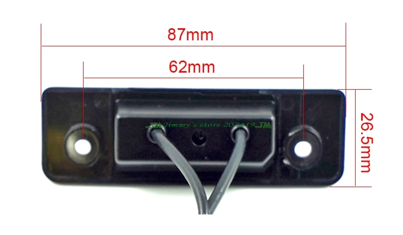 Для sony/ccd Автомобильная задняя парковочная камера помощник для Volkswagen skoda Fabia/octavia номерной знак камеры водонепроницаемый