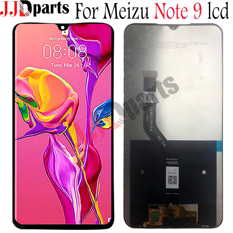 

100% Original LCD Display For 6.0" Meizu Note 9 LCD Screen Touch Digitizer Assembly For Meizu Note 9 note9 lcd Display Relace