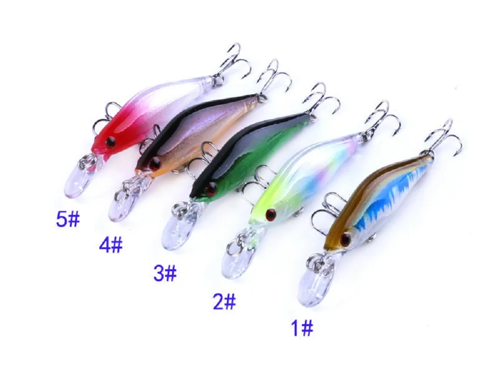 Dop Ship Hard Fishing Lure Crank Bait dive 0.8-1.5m Lake River Fishing Wobblers Carp Fishing Baits