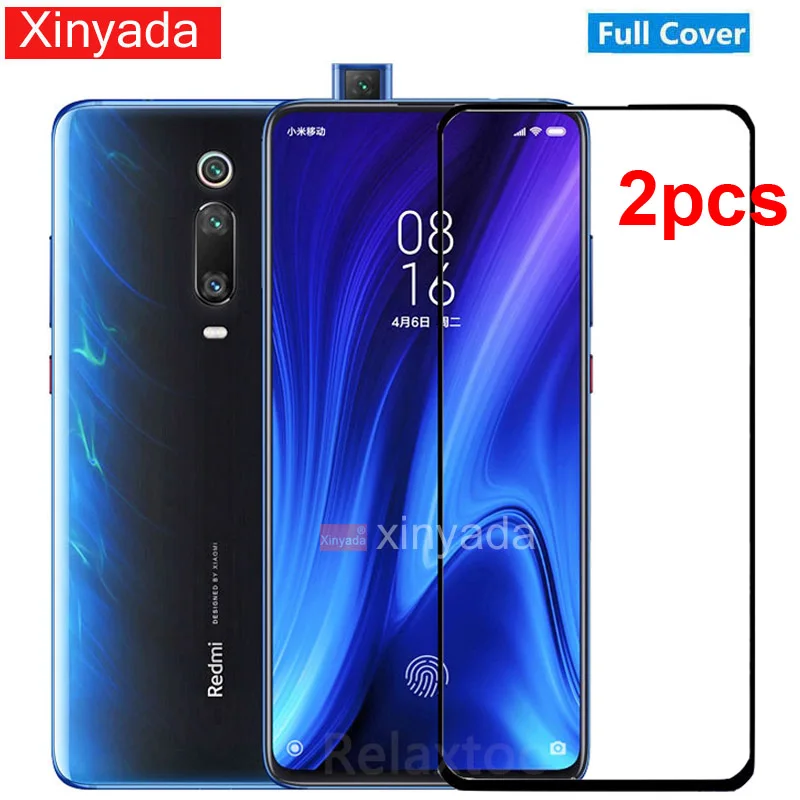 

Tempered Glass For Xiaomi Redmi K20 Pro Mi 9T Pro Mi9T K20 Glass Screen protector Guard Lcd Protection Film Full Cover 2pcs