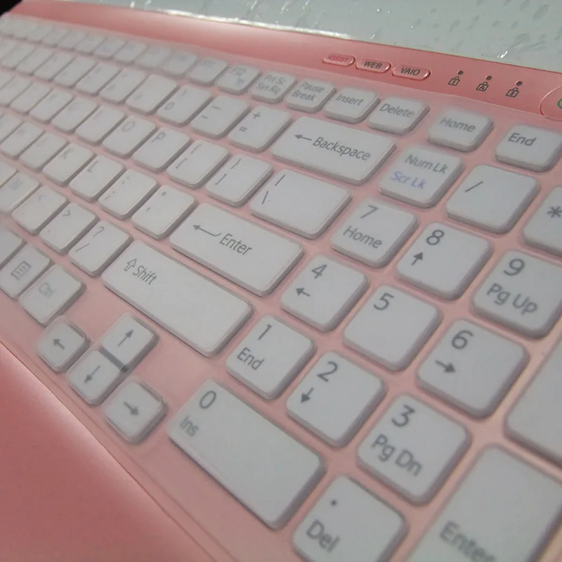 15 дюймов силиконовая защитная крышка клавиатуры для ноутбука Sony VAIO E15 S15 EB 5 дюйма
