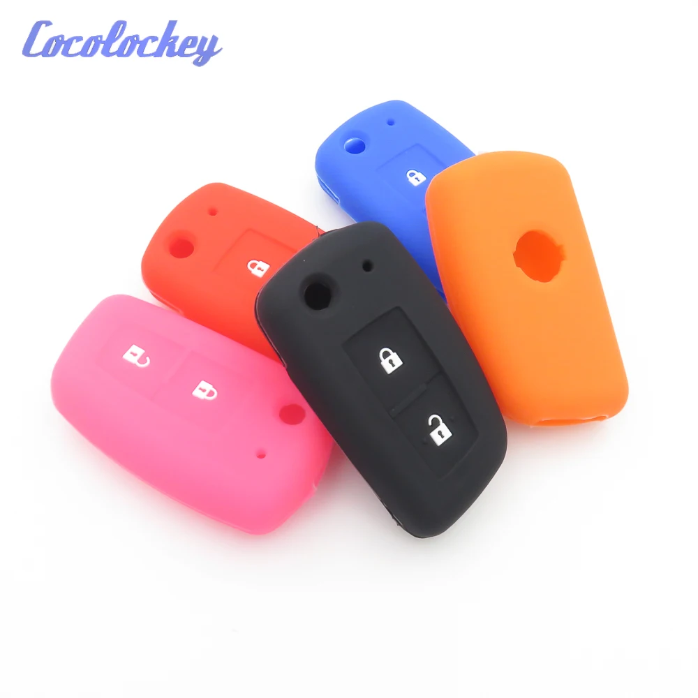 Cocolockey 2 кнопки силиконовый чехол для автомобильного ключа оболочка Nissan Qashqai J11 X