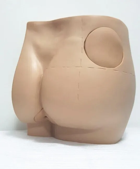 

human skeleton anatomical Buttocks/Hip Intramuscular Injection Simulator Training model Nursing Model Skin in trauma