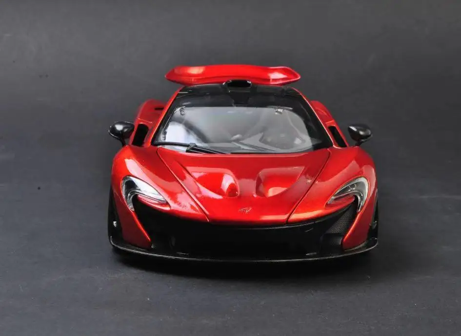 Высокая имитация 1:18 Diecasts& Toy mlaren P1 открыть двери Модель автомобиля коллекция автомобиля игрушки для мальчика Детский подарок игрушечный автомобиль