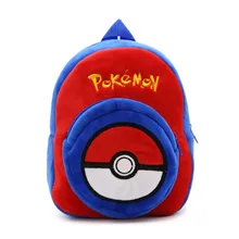 Мягкий ворс Покемон эльфы мяч рюкзак Детская сумка для подростков школьная сумка мальчик девочка Покемон карманный монстр сумка BY0064