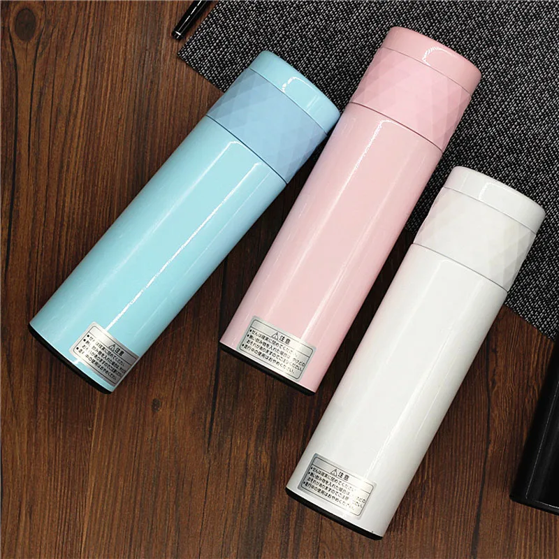 New Candy Color Stainless Steel Thermos Bottle Vacuum Cup Outdoors