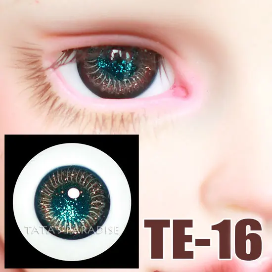 14mm 16mm Green pupil gold Eyeballs BJD Eyes available for 1 3 1 4 1 6