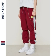 Мужские штаны-шаровары с боковой полосой, мужские уличные спортивные штаны, мужские корейские модные повседневные штаны для бега 9335 s