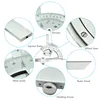 30 to 320 degree Precision Angle Measuring Finder Universal Bevel Protractor Tool Ruler Tool for inner and outer parts 2