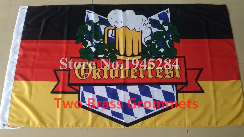 OKTOBERFEST German Bavaria Beer Folk Festival Party Flag_