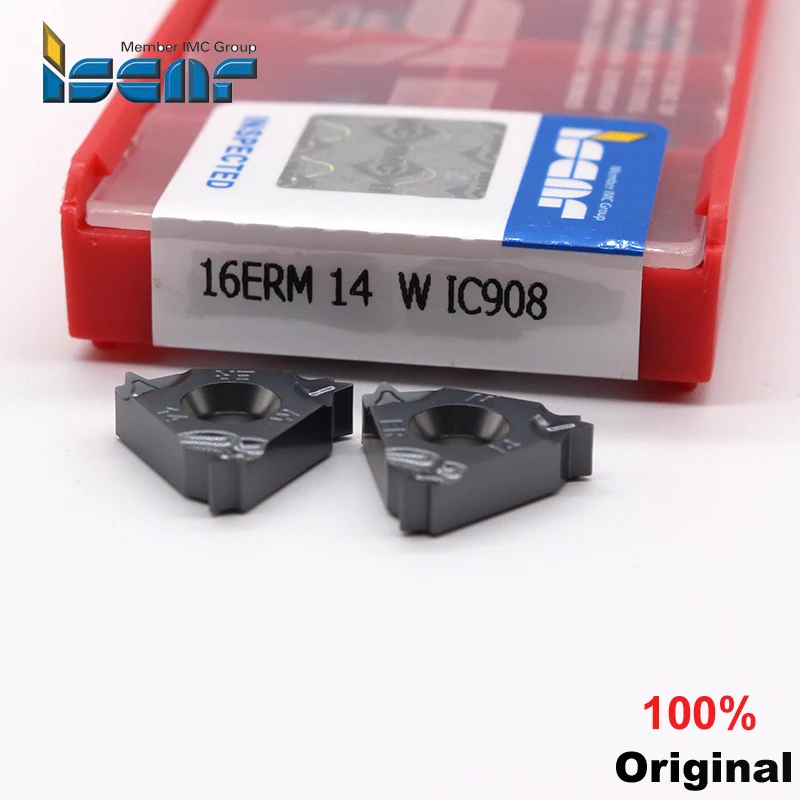 ISCAR 16IRM 16ERM 14W 11W 19W 55 angle Thread turning tool Tungsten Carbide Insert Threading Lathe tools CNC | Инструменты