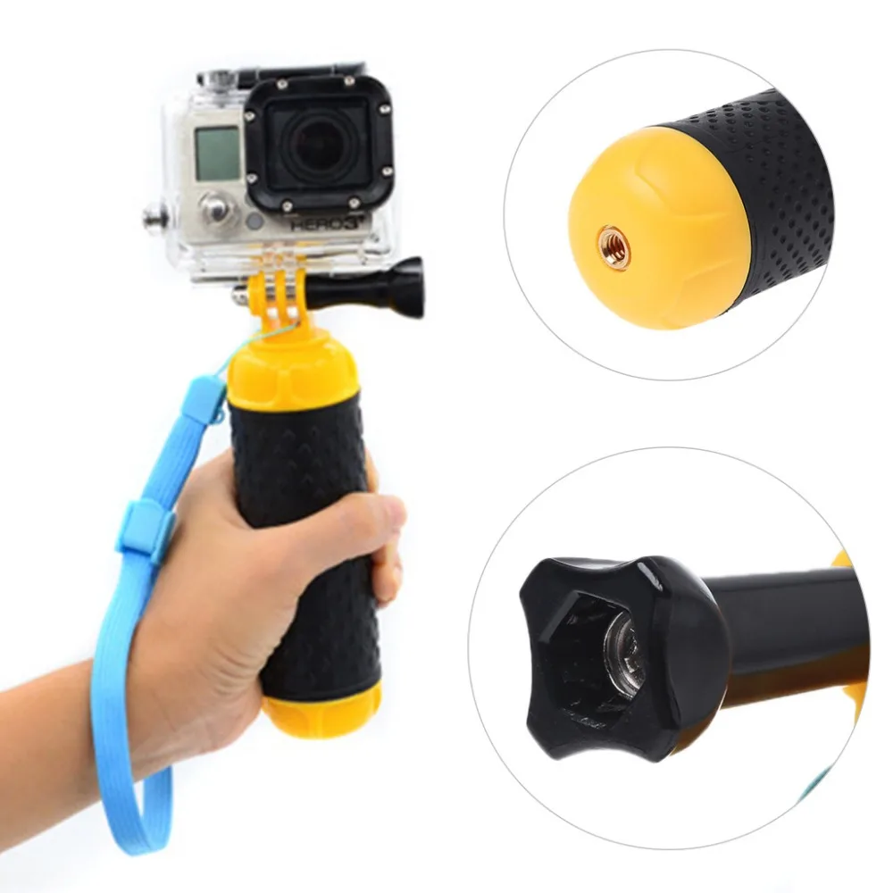 Подвижный держатель Рукоятка аксессуары для экшн-камеры GoPro Hero 6/5/4/3/2 регулируемых