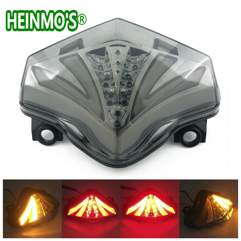 For Kawasaki Ninja Er6N Er 6N 2012 2013 2014 2015 2016 2017 Led Taillights Brake Lamp Turn Signal Rear Tail Light Motorbike huismerk kopen in de aanbieding