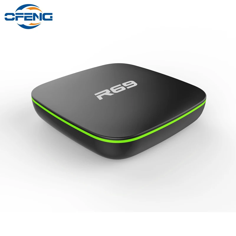 R69 Smart Android 7,1 ТВ приставка 1 ГБ 8 ГБ Allwinner H3 четырехъядерный 2,4G Wifi приставка 1080P HD Поддержка 3D фильмов медиаплеер