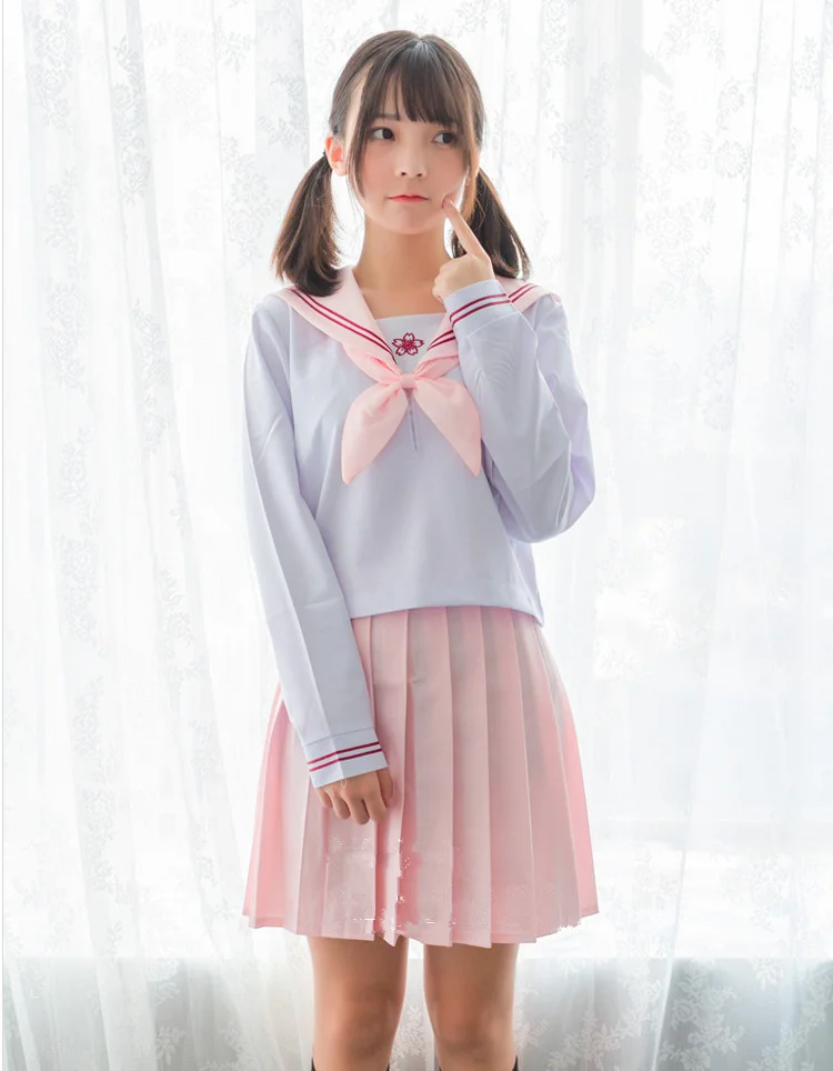 2019 Новый JK комплект школьной формы для девочек студент галстук для костюма костюм моряка комплекты таблице костюм японский комбинезон