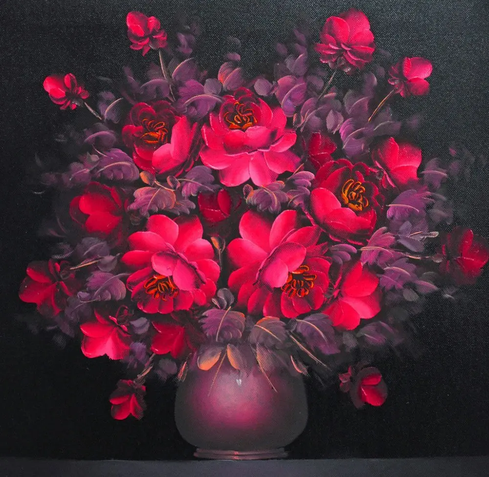 5D Safflower Section Drill Diamond Painting by Number Kits 40*45CM Crystal Arts Craft for Home Wall Decoration | Дом и сад