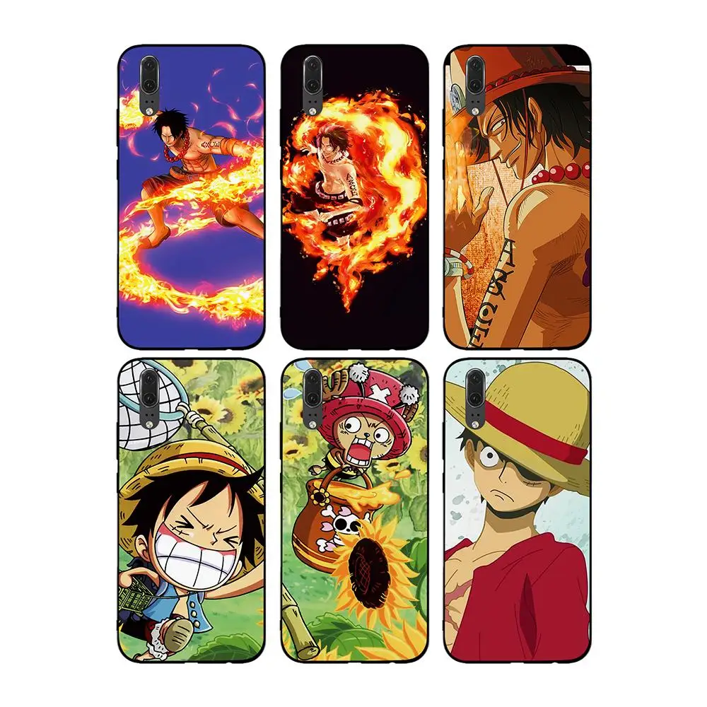 Цельный Мягкий чехол Tony Chopper and luffy для Huawei Y6 Y7 Y9 Prime 2017 2018 2019 Nova 2i 3 4 3i Lite Mate 10 20 Pro