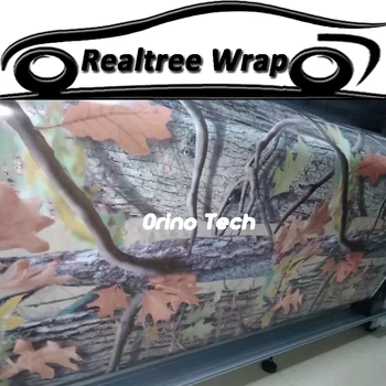 

REALTREE Vinyl Film Camouflage ORINO Car Wraps Real Tree Leaf Wood Forest Sticker Film Vehicle Wrapping Car Styling Sticker