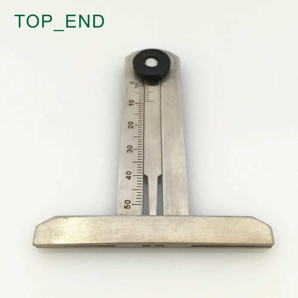 Free Shipping,1pc,T Style Stainless Steel Tire Tread Depth Gauge