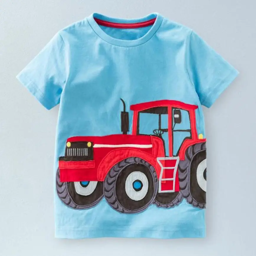 

Mickey Toddler Kids Baby Boys Girls Clothes Short Sleeve Tops T-Shirt Blous Lovely Infant Baby Clothing Popular Kids Costume