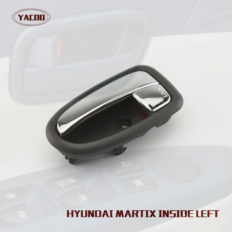 1PCS LEFT font b INTERIOR b font DOOR HANDLE FOR HYUNDAI MATRIX 01 LAVITA 01