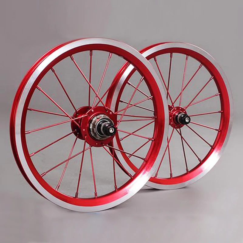 

High Quality 14 Inches 412 Folding Bike Aluminum Alloy V Brake Wheels 3-Speed