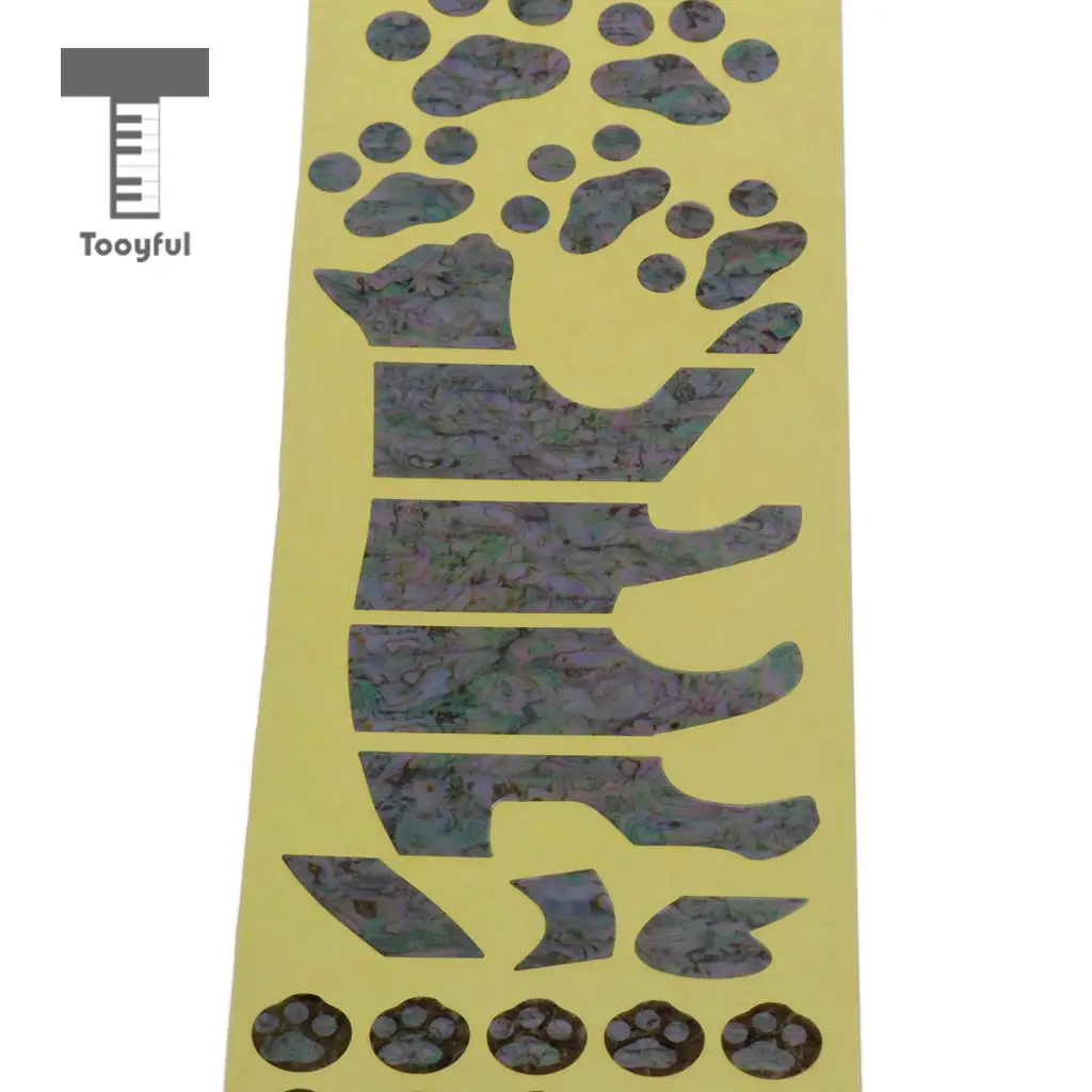 Tooyful Guitar Fretboard Note Decals Fingerboard Fret Map Label Sticker for Beginner Learner Practice