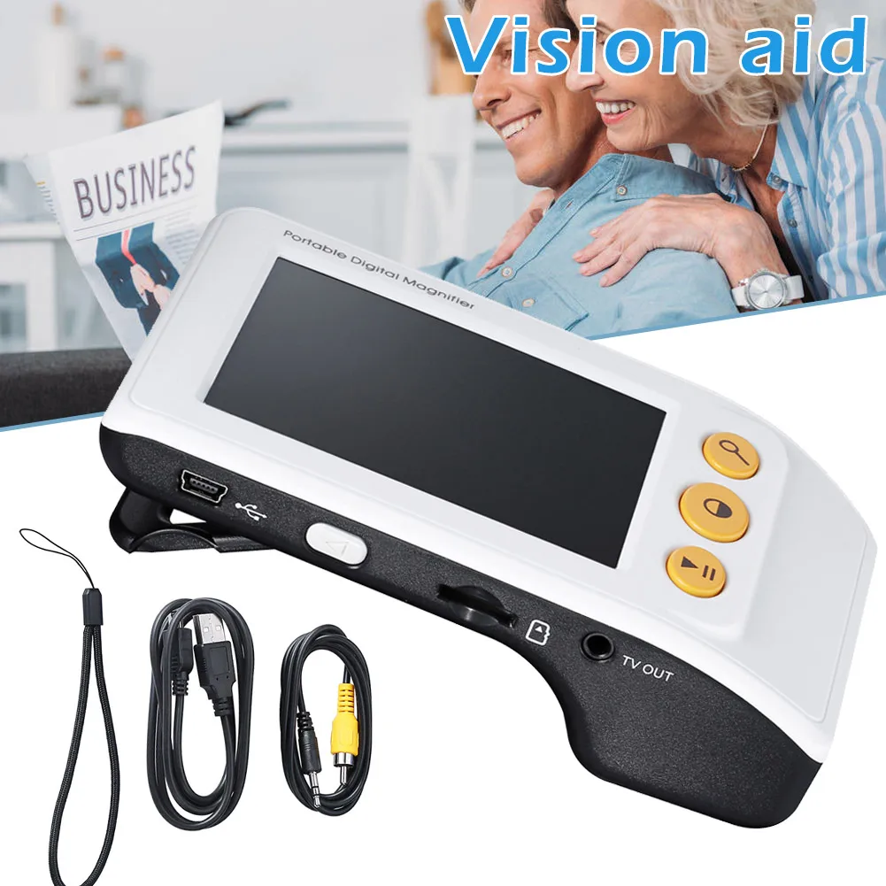 

New 3.5Inch Electronic Vision Aid HD Pocket Digital Typoscope Video Amplifier